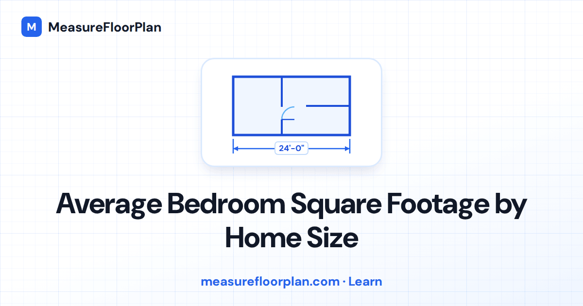 Average Bedroom Square Footage: Primary, Secondary & By Home Size