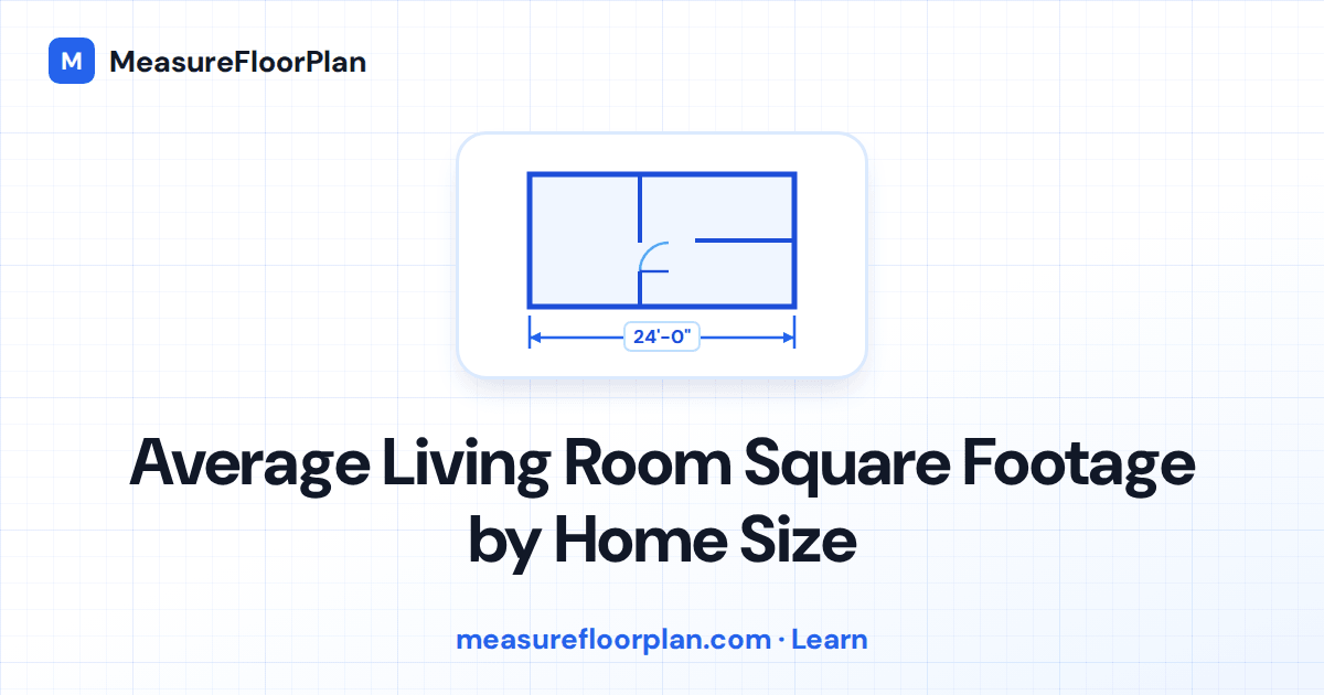 Average Living Room Square Footage: By Home Size and Layout Type