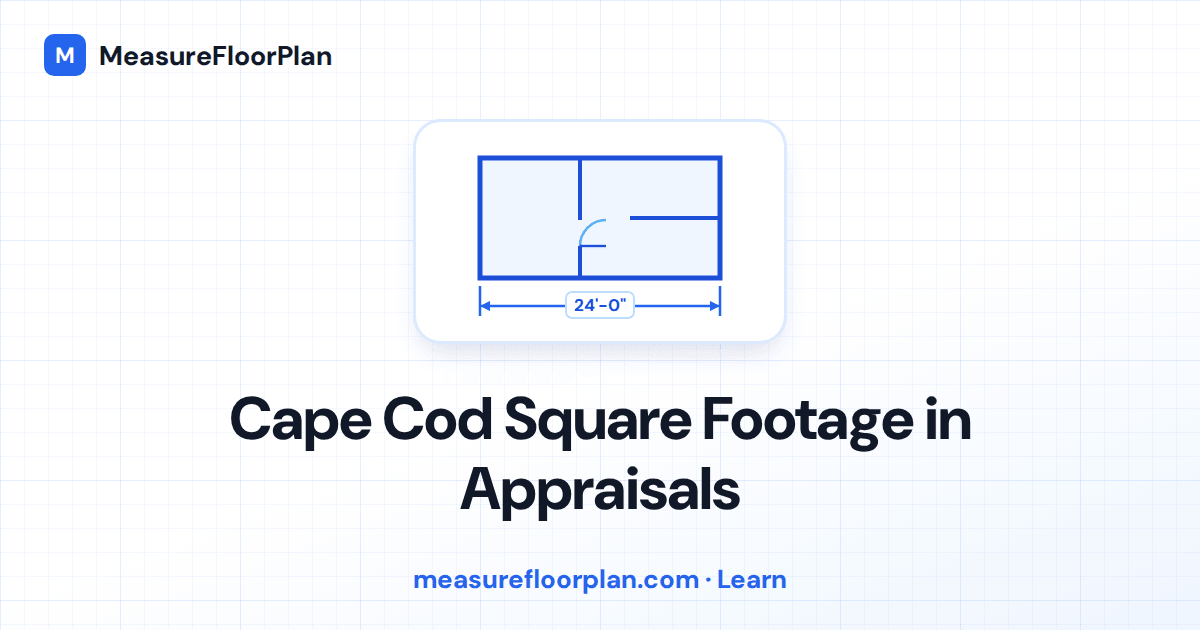 Cape Cod Square Footage in Appraisals: Knee Walls, Dormers & What Counts