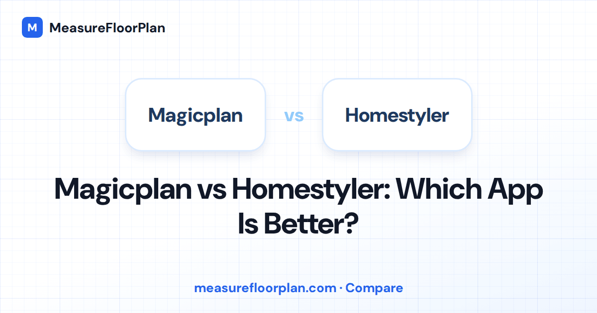 Magicplan vs Homestyler: Which Is Better for Floor Plans and Room Design?