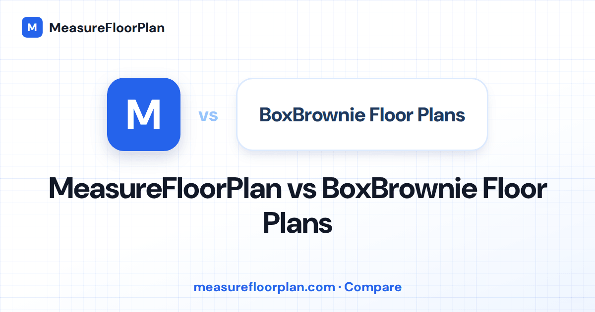 MeasureFloorPlan vs BoxBrownie Floor Plans: Which Do You Need?