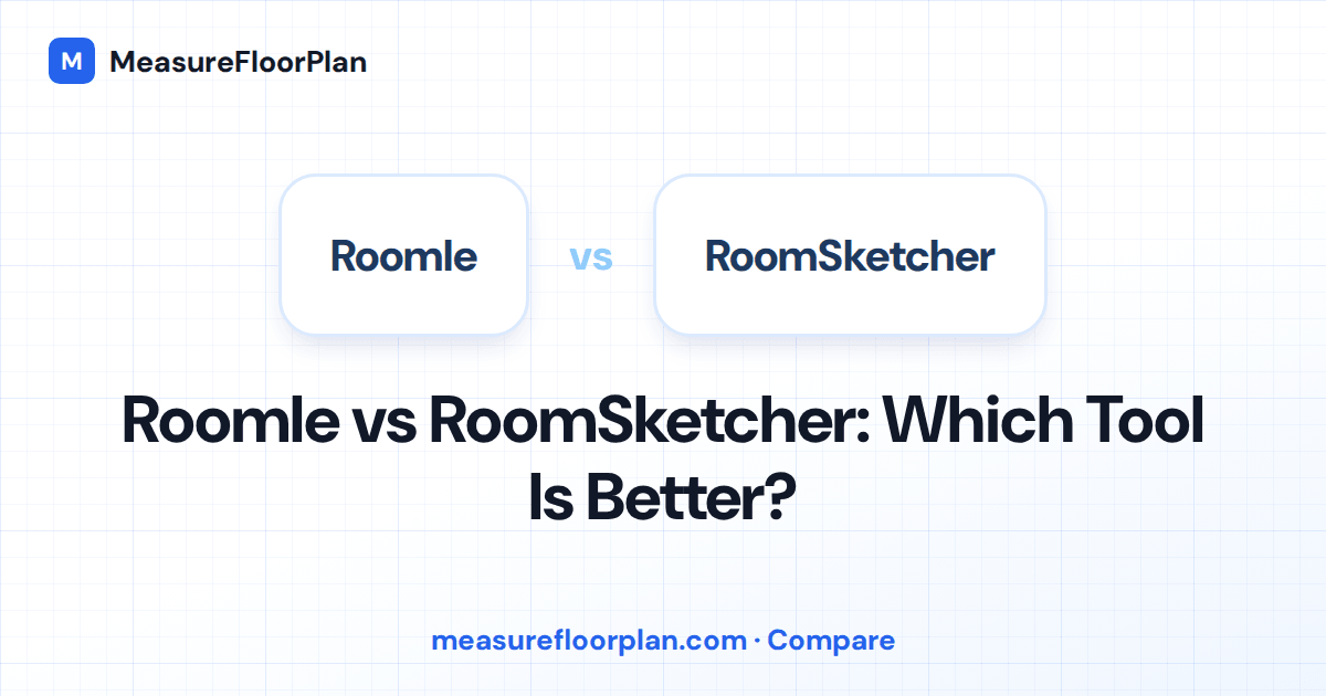 Roomle vs RoomSketcher: Which Is the Better Floor Plan Tool?