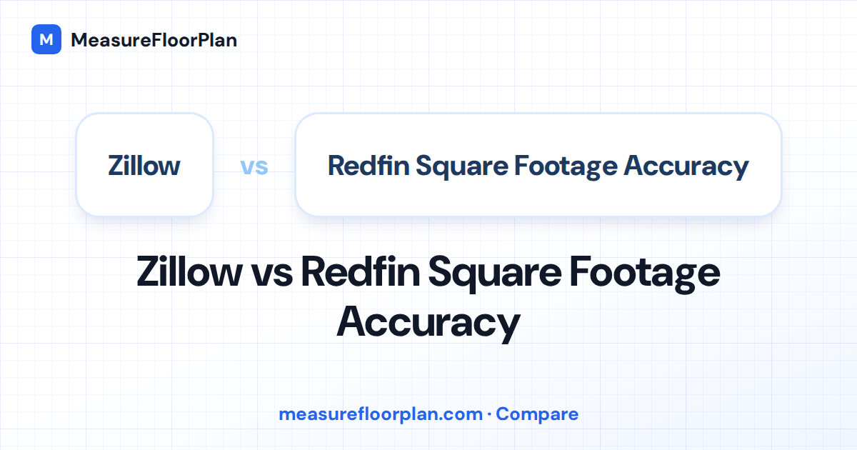 Zillow vs Redfin: Which Has More Accurate Square Footage?