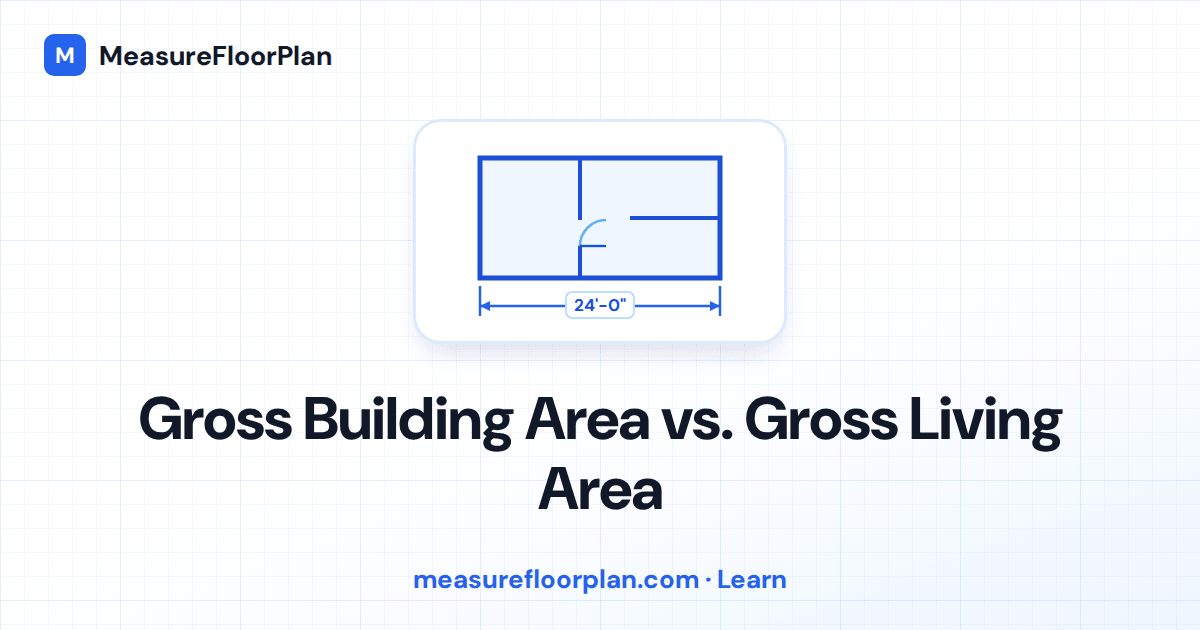 Gross Building Area vs. Gross Living Area: Key Differences for Appraisers