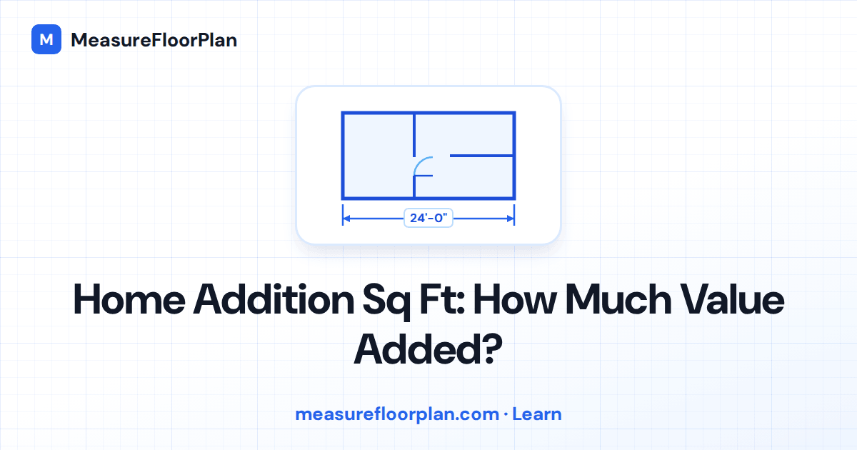Home Addition Square Footage in Appraisals: What Counts and How It's Measured