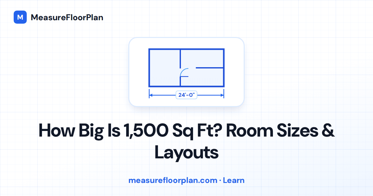How Big Is a 1,500 Square Foot House? Room Sizes, Layouts & Examples