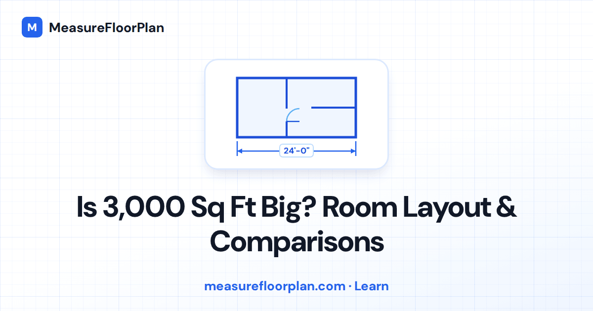 How Big Is a 3,000 Square Foot House?