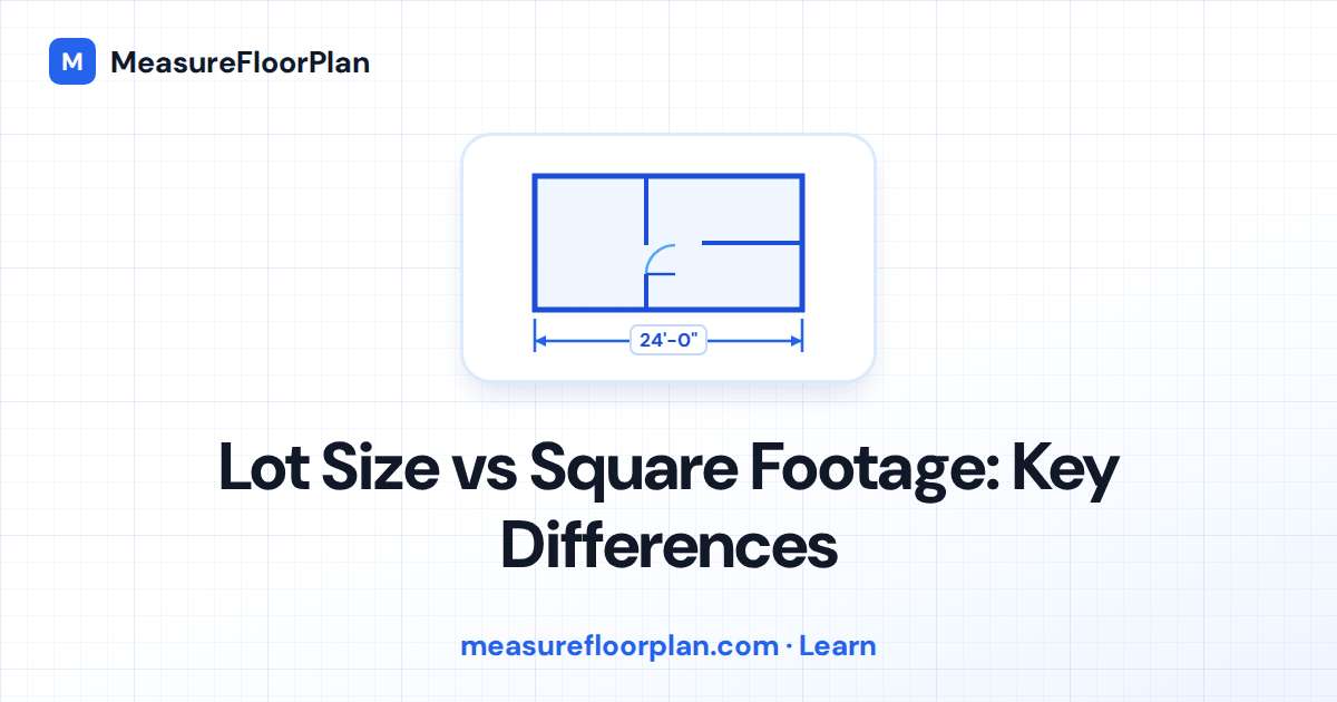 Lot Size vs. Square Footage: What's the Difference and Why It Matters