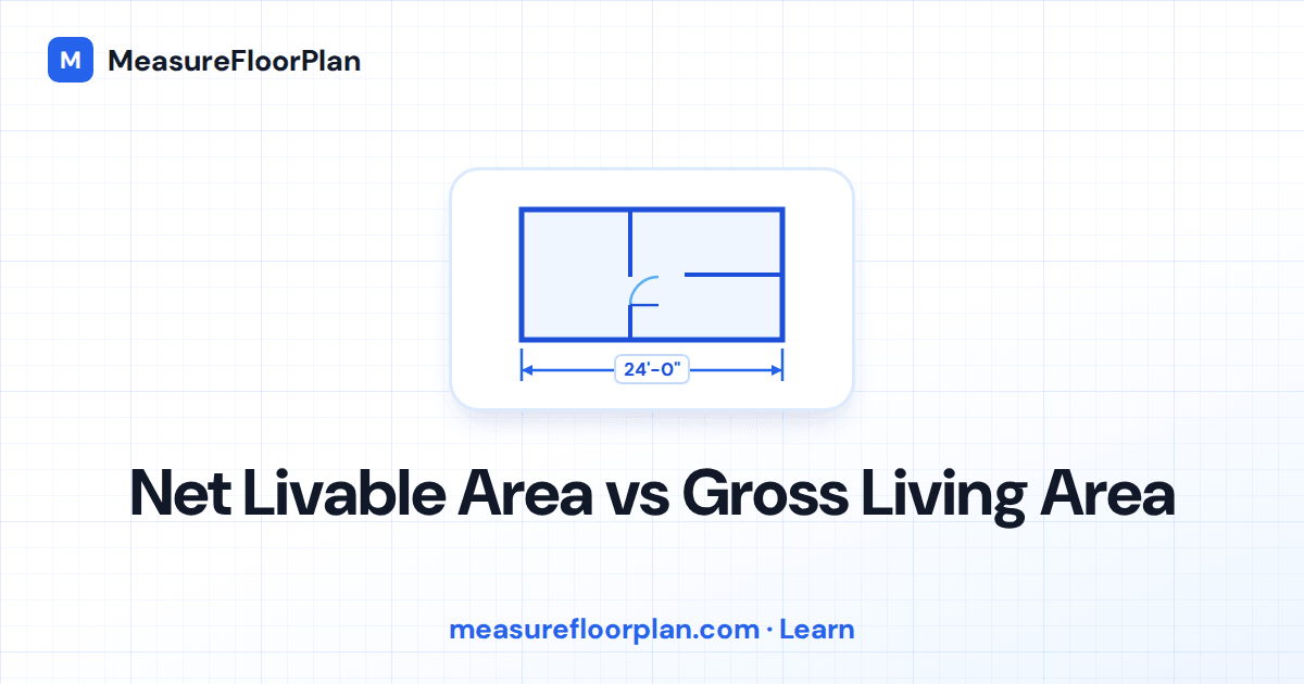 Net Livable Area vs Gross Living Area: Key Differences Explained