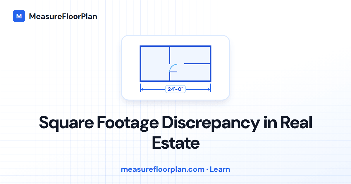 Square Footage Discrepancy in Real Estate: Causes, Rights, and What to Do