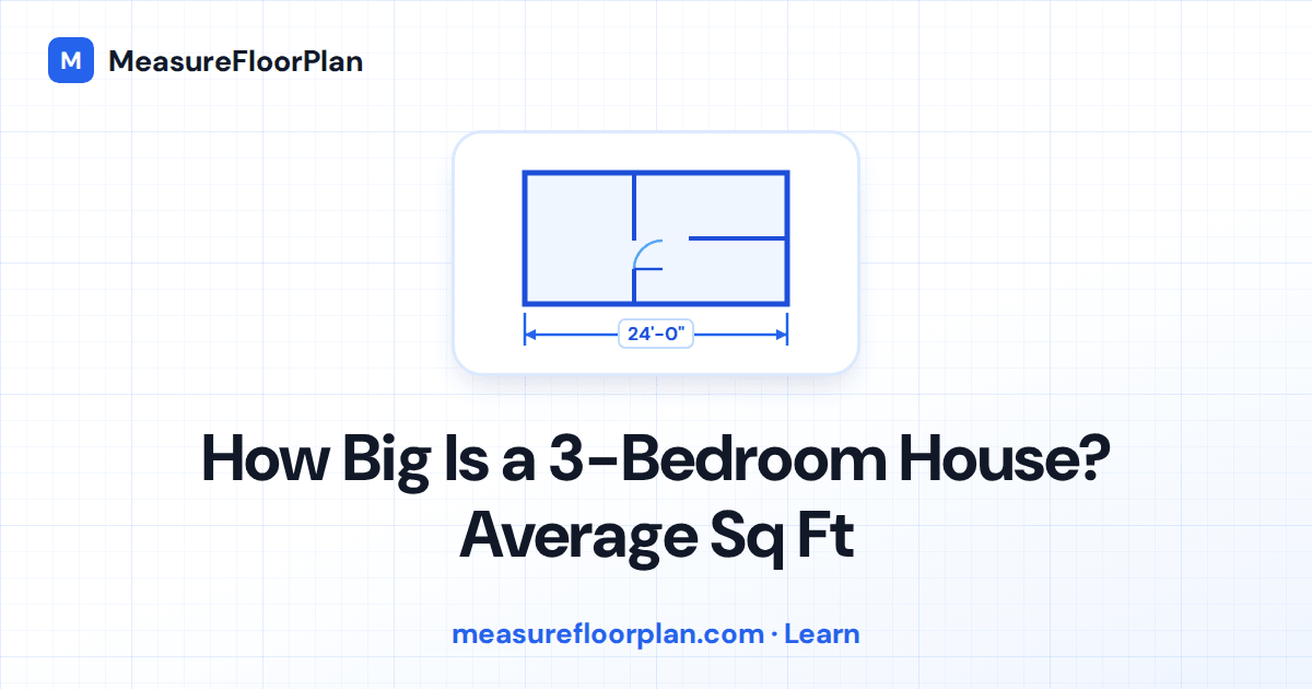 Three-Bedroom House Square Footage: Average Sizes by Type and Era
