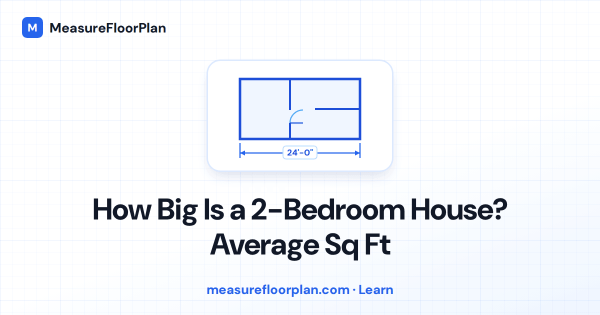 Two-Bedroom House Square Footage: Average Sizes and What to Expect