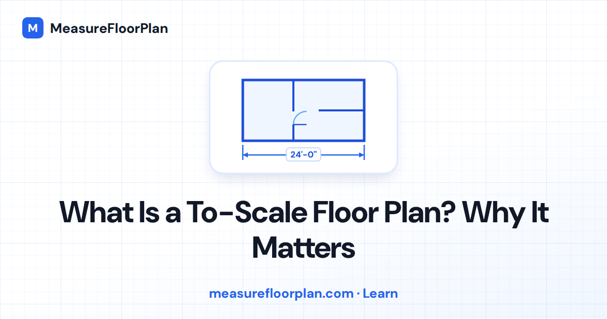 What Is a To-Scale Floor Plan? How to Tell and Why It Matters